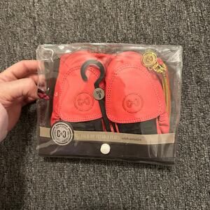 Coco + Carmen fold-up flats with a matching wristlet Coral Size Women’s 9